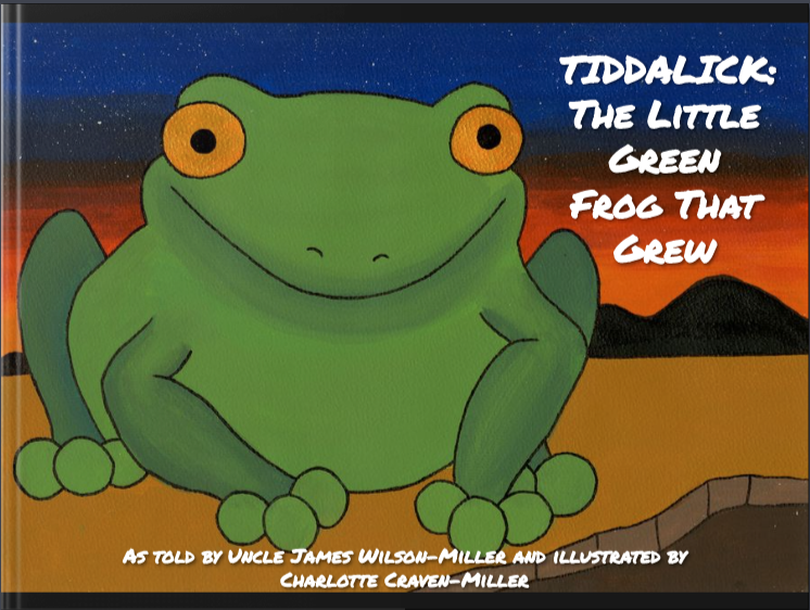 Digital Book Of The Story Tiddalik The Little Green Frog That Grew Mukurtu Wonnarua 